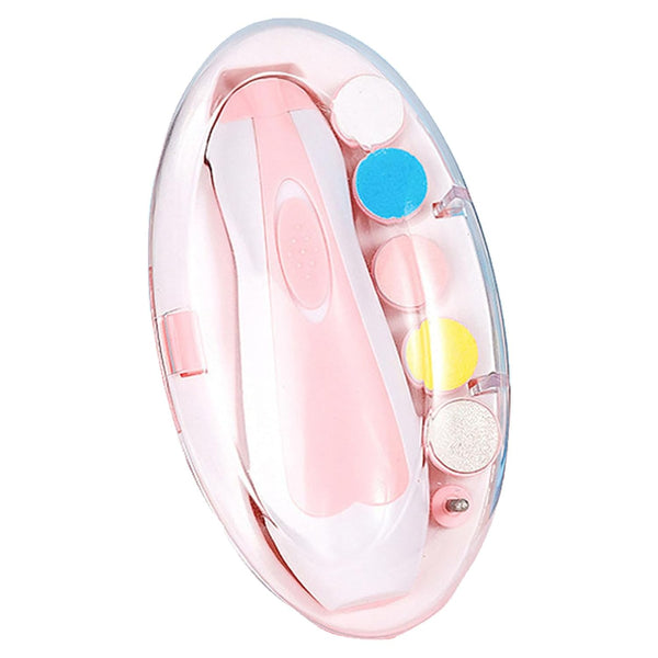 Baby Electric Nail Trimmer, LED Baby Nail File Electric Nail Trimmer Manicure