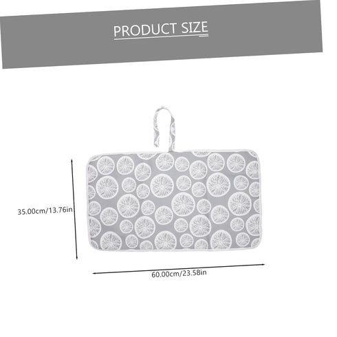 Portable Changing Pad Large Diaper Cushion for Travel and Home Use Soft Household Supply Mat for Easy and Hygienic