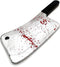 Blood Butcher Plastic Knife - Realistic Horror Plastic Props Toy for Halloween Fools Day Party (Butcher Knife)