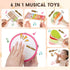 1-3,Percussion Set 3+ 1 2 3 Baby Musical Instruments for Girls-Montessori Wooden Toys for Toddlers Instruments