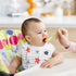 6Pcs 6 Zainpe Snap Muslin Cotton Bibs for Baby Rainbow Unicorn Flamingo Machine Washable Burp Cloths with Absorbent