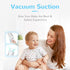 IPX7 Cordless Baby Hair Clippers, Vacuum Hair Clipper for Baby Fine Hair, Baby Hair Clipper Quiet Hair Clipper