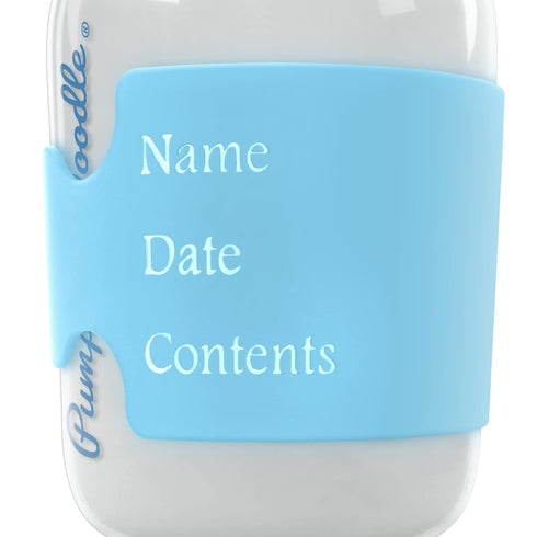 Pumpkin Doodle Reusable Baby Bottle Labels for Daycare - Easy Identification