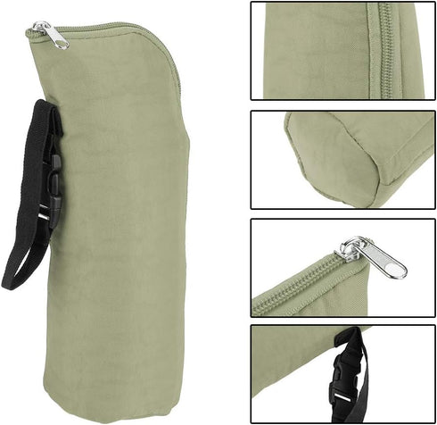 Fydun Insulated Baby Bottle Bags, Warming Leak Proof Feeding Tote Milk Water Storage Bag Breastmilk Insulation Single