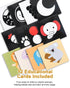 50x50, 4 TINYHARBO Premium Foam Baby Play Mat Developmental Zones Play Mat with Removable & Machine Washable Cover