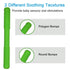 Hollow Teething Tubes Toys for Babies, 6 Pack Silicone Baby Teether Toy Tube for Infants with Nursing Biting