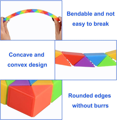 80 Pack 4-8, (80) GOLDGE Mini Cube Puzzle Fidget Toys - Bulk Party Favors & Goodie Bag Stuffers for Kids, Travel Toys