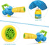 1-3, 3 Summer 2 3 4 Duckura Bubble Leaf Blower, Outdoor Bubble Machine for Toddlers Kids Bubble Gun Blower with Bubble