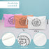 Fokongna 3PCS Girls Trip Gifts Wet Bag Wet Dry Bag Beach Bag Favors for Swimsuit Toiletry Bag Travel Essentials