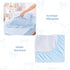 Set 4 Set, Set Wowelife Boho Tufted Toddler Bedding for Girls, Pcs Ruffle Floral Crib Bed Sheets Jacquard Embroidery
