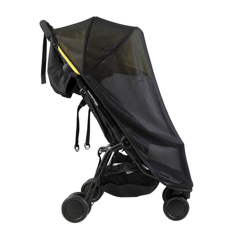 Mountain Buggy Nano Duo Mesh Cover in Black