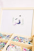 ILM Toolbox Build-A-Word Magnetic Arabic Letter Alphabet Set, 143 Wooden Letters, Dry Erase Board