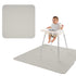 BapronBaby Minimalist Champagne Splash Mat - Waterproof Catch-All for Under High Chairs,