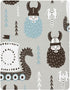 YEGAME 52 28 Inch Viking Boat Grey Fitted Crib Sheets for Unisex Baby, Soft and Breathable Portable Mini Stretchy Crib