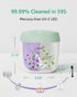 99.99% 59 GROWNSY Pacifier Sanitizer Portable, UV Light Sanitizer on The Go, USB Charging Sanitizer Case, Mini Pacifier