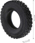 4PCS RC Car Tires, 20mm Width Shoe Sole Pattern Tyre Spare Parts, Fit for Tamiya Tractor Truck 1/14 RC Car Accessory