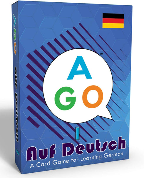AGO Auf Deutsch - Fun Card Game for Beginners Learning German Conversation