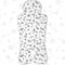 Pinkunn Gel Car Seat Cooler Pad - Breathable Ice Cooling Pad for Summer Chair, Stroller, Baby Dining Chair (Gray Star)