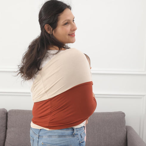 Kloovete 35 lbs. Baby Wrap Carrier, Perfect Baby Carrier Wrap Sling for Newborn and Infant up
