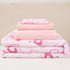 4 Set Set URBONUR Piece Toddler Bedding - Soft and Breathable Crib Bedding for Girls, Includes Comforter, Fitted Sheet