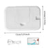 NASSMOSSE 45-55 Portable USB Baby Wipe Warmer Compact Wet Wipes Dispenser for Car Travel Winter