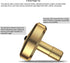 13+, 5-8), DST-820 DjuiinoStar Premium Spinning Top: Lengthened Stem, Easy to Twirl, High Performance (BR AVG CNC