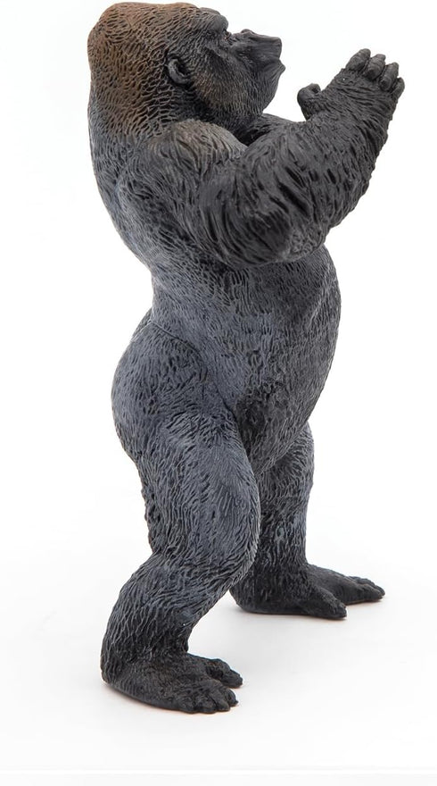 Papo Hand-Painted Wild Animal Kingdom Mountain Gorilla Figurine - Collectible for Children, Suitable for Ages 3+