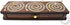 Spiral Design Continuous Cribbage Board/Box - 3 Track in Rosewood/Maple Wood with Storage for Cards & Pegs