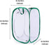 SunGrow Foldable Butterfly Habitat - 24" Cage for Caterpillars, Create Butterfly Farm for Breeding Green