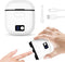 MIRAIWATIMO 2026 Upgraded 3-in-1 Electric Nail Clipper for Seniors Adults Kids,3-Speed with LED