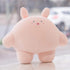 REFAHB 9" Soft Plush Rabbit Toy, Cylindrical Body Pillow for Kids, Cute Stuffed Animal