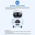 GoolRC Mini Pocket Robot, with Interactive Dialogue Conversation, Voice Recognition, Singing and Dancing, Electric