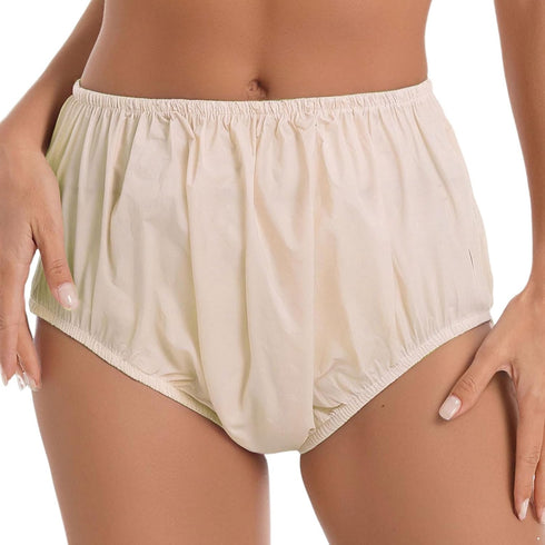 iiniim Unisex Mens Womens Diaper Cover Waterproof Leakproof Washable Underwear Plastic Pants Underpants