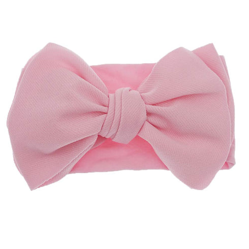 KIDOCHEESE Hairband, Baby Girl Bows Nylon Headbands with Bows, Handmade Hair Accessories for Newborns, 5 Pcs