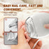 generic 3 360 Trimmer (2 Portable Speed Electric Nail Clipper Degree Silent Automatic Fingernail Grinder with LED Light
