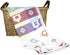 2-Layer Muslin Jacquard Cotton Swaddle Blanket, Unisex Receiving Swaddle Wrap, Soft 100% Cotton, Privacy Throw, 80 x