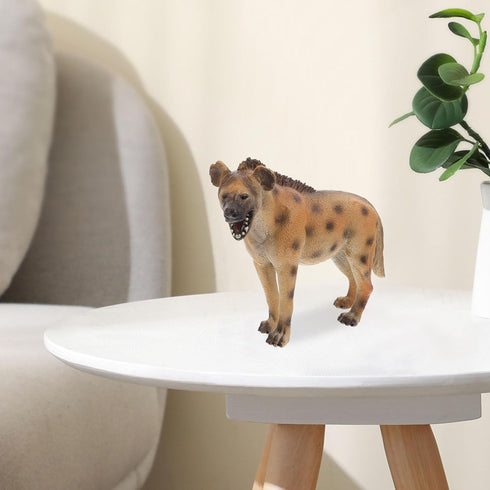 4pcs Hyena Learning Imitation Props, Realistic Animal Figurine Models for Cognitive Learning