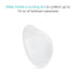 1.5 2 Pack Munchkin Breast Milk Collector Cups with Storage Plug, Food Grade Silicone, BPA Free, Ounces Each - Discreet