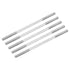 MECCANIXITY 304 Stainless Steel Push Rod Connector, Double End Threaded Rod for DIY RC Car, M2.5x60mm, 5 Pack
