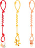 Silicone Toy Straps for Baby, Toy Safety Straps for Stroller High Chair
