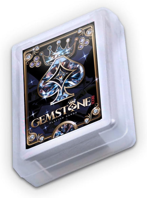 Gemstone Deck (2-Pack), 100% Set 54 2 Premium Waterproof Playing Cards Plastic Water Proof for Pool Beach Hot Tub