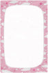 KICPOAY 52 28 Airplanes Clouds Star Pink Fitted Crib Sheets Stretchy Portable Playard Sheets for Baby Toddler