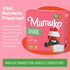 MAMUKO 4+ 2 Pack Organic Porridge - Rice porridge with No Added Sugar, Milk & Preservatives - High Fiber porridge