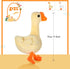 6 Pieces Goose Stuffed Animal: 6.3 Inch Plush White Light Yellow Toy, Soft Doll Birthday Gift