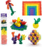 KADU Rainbow 250 Piece Set, STEM/STEAM Building + Construction Toy for Open + Imaginative Play Ages 5+