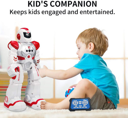 Programmable Remote Control Robots for Kids,Intellectual Gesture Sensor RC Robot Toys with Infrared Controller,Early