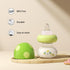 0+ 2.7oz/80ml 2.7oz (Pack 4)) YOHKOH Newborn Glass Baby Bottles with Slow Flow Nipple for Months, Wide Neck Feeding