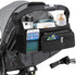 PandaEar Universal Stroller Organizer with Insulated Cup Holders, Parent Console Caddy with Detachable Shoulder Strap