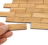 iLAND Varnished Dollhouse Flooring, 1:12 Scale Bamboo Floor Boards, Buy 2 at Half Cost! (48pcs Rectangular)