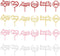 24Pcs Happy Anniversary Cake Topper Multicolour Acrylic for Wedding Retirement Anniversary Celebration Party Decorations